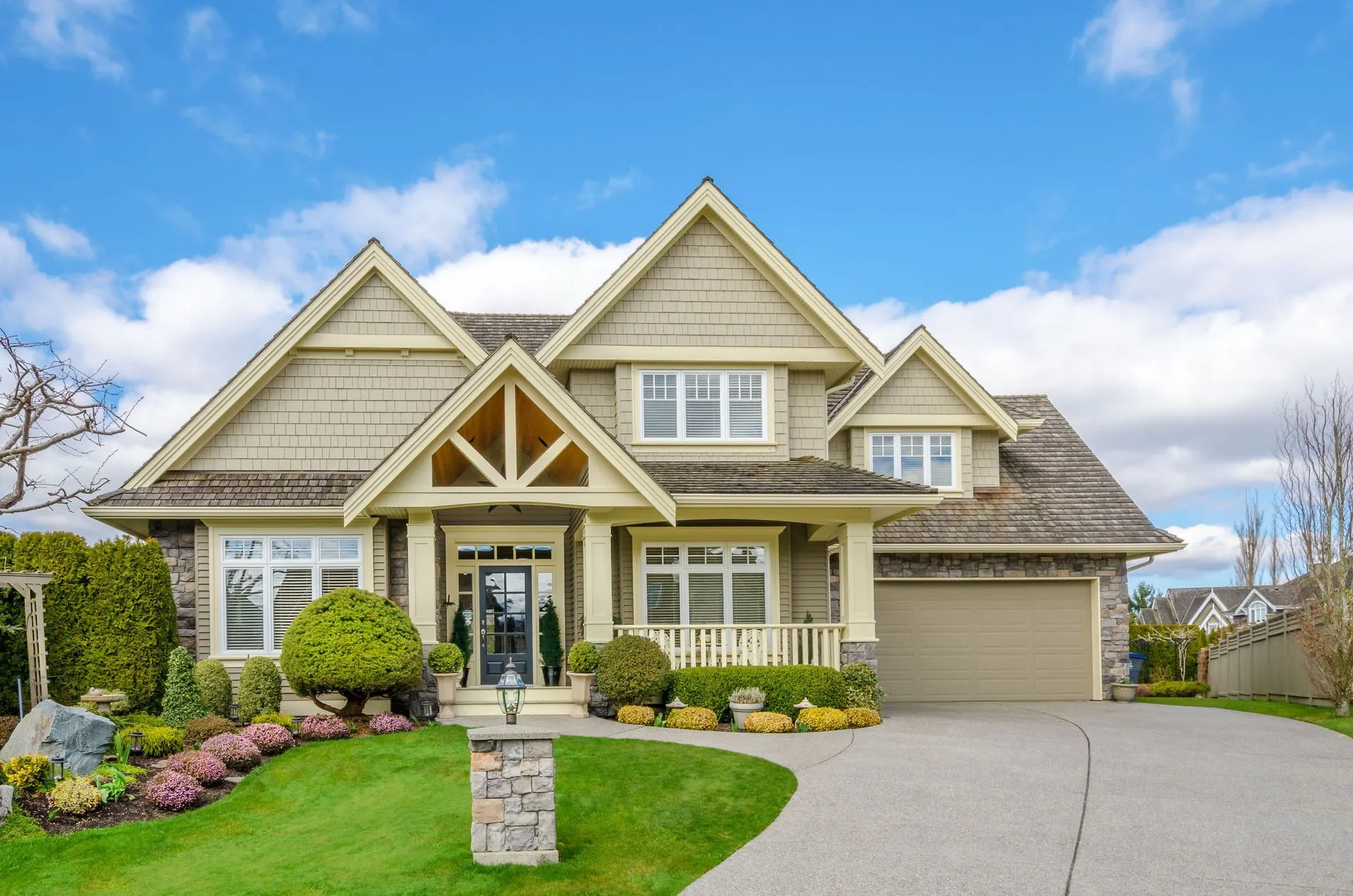 Two-storey West Michigan home served by a private residential well system